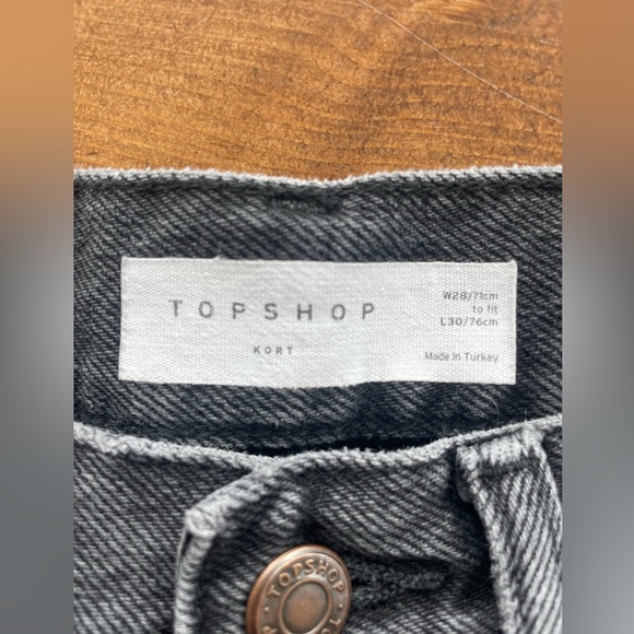 Topshop Kort Jeans - Picture 2 of 3